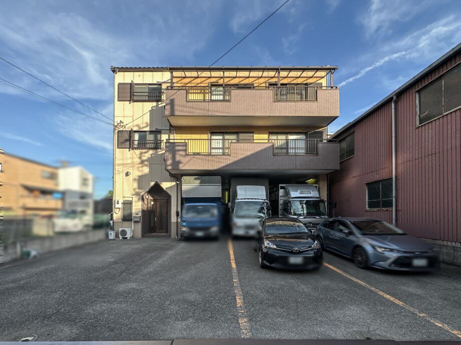 【大正区北恩加島1丁目】 大型車庫付き 中古事務所付戸建